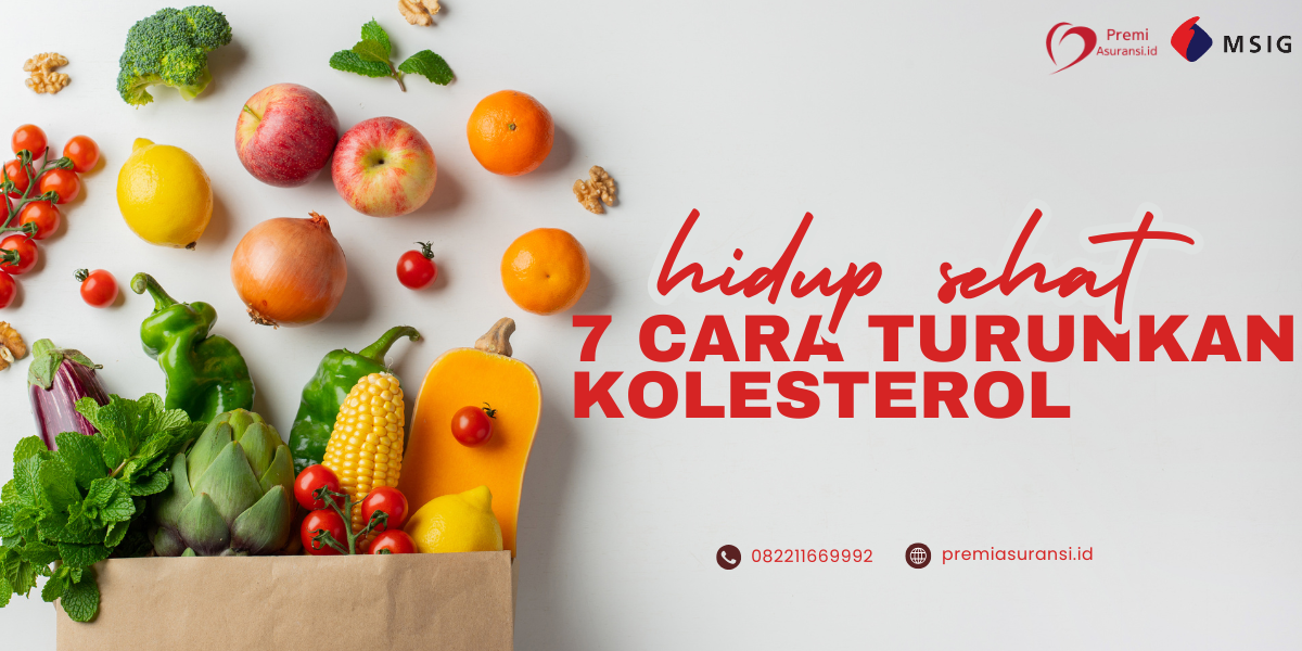 7 Cara menurunkan kolesterol